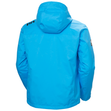 Load image into Gallery viewer, Helly Hansen Men&#39;s Crew Hooded Midlayer HT Waterproof Insulated Jacket 2 (Cyan)

