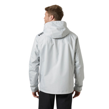 Load image into Gallery viewer, Helly Hansen Men&#39;s Crew Hooded Midlayer HT Waterproof Insulated Jacket 2 (Grey Fog)
