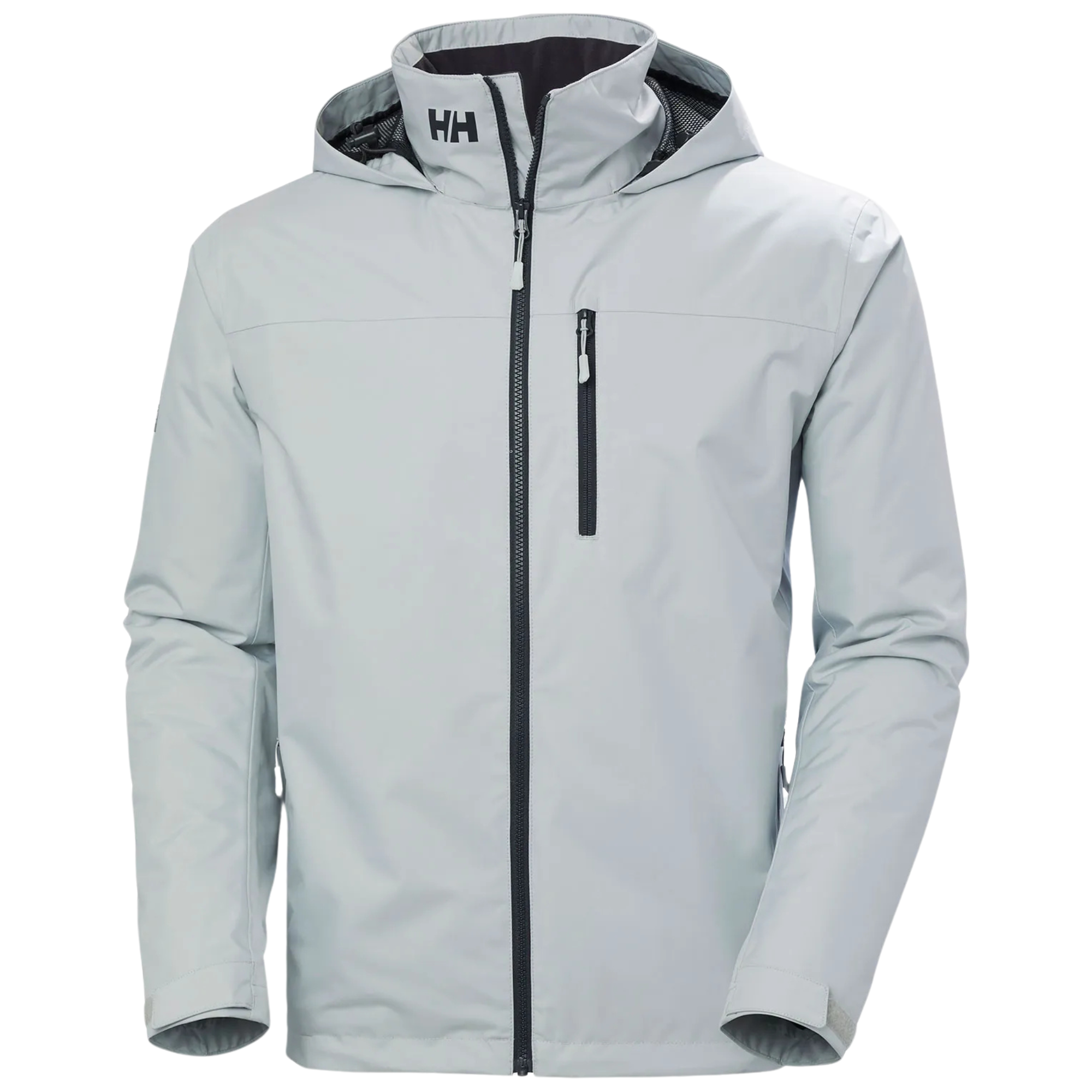 Helly Hansen Men's Crew Hooded Midlayer HT 2L Waterproof Insulated Jacket 2.0 (Grey Fog)