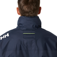 Load image into Gallery viewer, Helly Hansen Men&#39;s Crew Hooded Midlayer HT Waterproof Insulated Jacket 2.0 (Navy)
