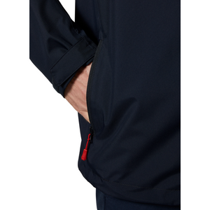 Helly Hansen Men's Crew Hooded Midlayer HT Waterproof Insulated Jacket 2.0 (Navy)
