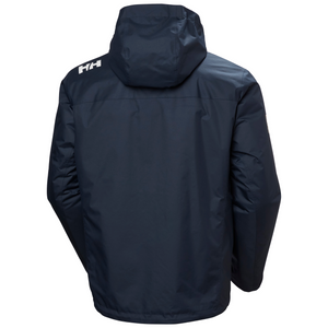 Helly Hansen Men's Crew Hooded Midlayer HT Waterproof Insulated Jacket 2.0 (Navy)
