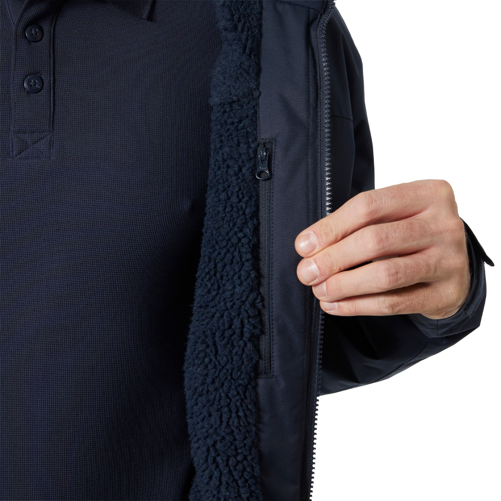 Helly Hansen Men's Crew Hooded Midlayer HT 2L Waterproof Insulated Jacket 2.0 (Navy)