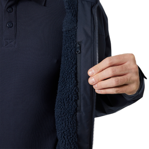 Helly Hansen Men's Crew Hooded Midlayer HT Waterproof Insulated Jacket 2.0 (Navy)