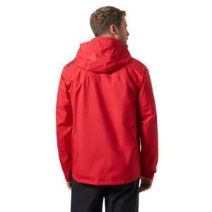 Helly Hansen Men's Crew Hooded Midlayer HT Waterproof Insulated Jacket 2.0 (Red)