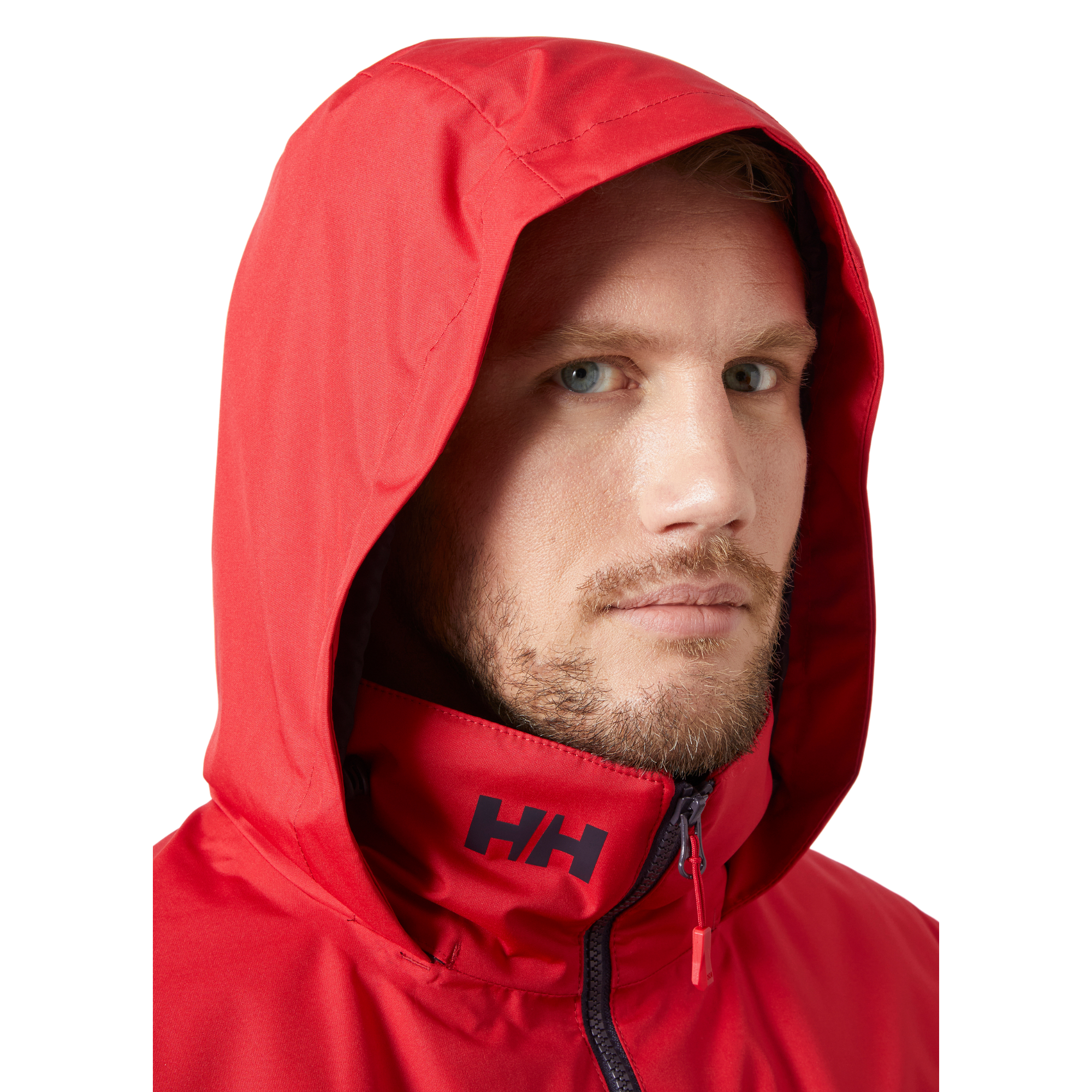 Helly Hansen Men's Crew Hooded Midlayer Waterproof Insulated Jacket 2 Red 162 34442