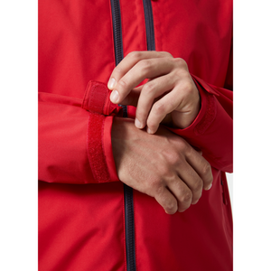 Helly Hansen Men's Crew Hooded Midlayer HT Waterproof Insulated Jacket 2.0 (Red)