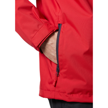 Load image into Gallery viewer, Helly Hansen Men&#39;s Crew Hooded Midlayer HT Waterproof Insulated Jacket 2.0 (Red)
