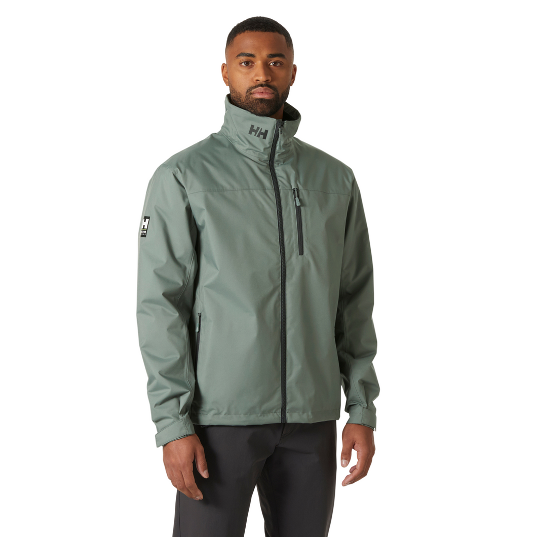 Helly Hansen Men's Crew Midlayer HT 2L Waterproof Insulated Jacket 2.0 (Grey Cactus)