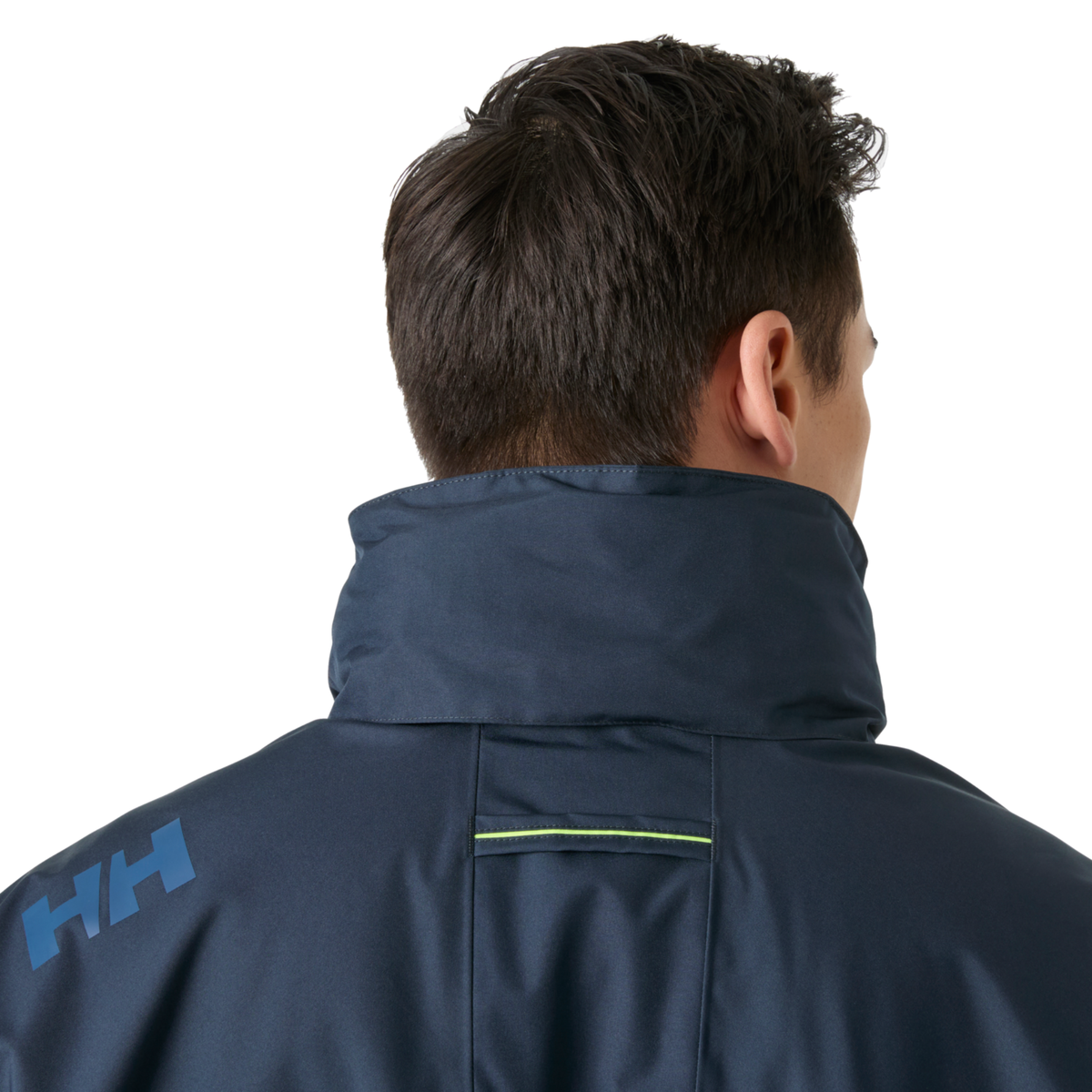 Helly Hansen Men's Crew Pile 2L HT Hooded Waterproof Insulated Jacket Dark Blue 507 34526
