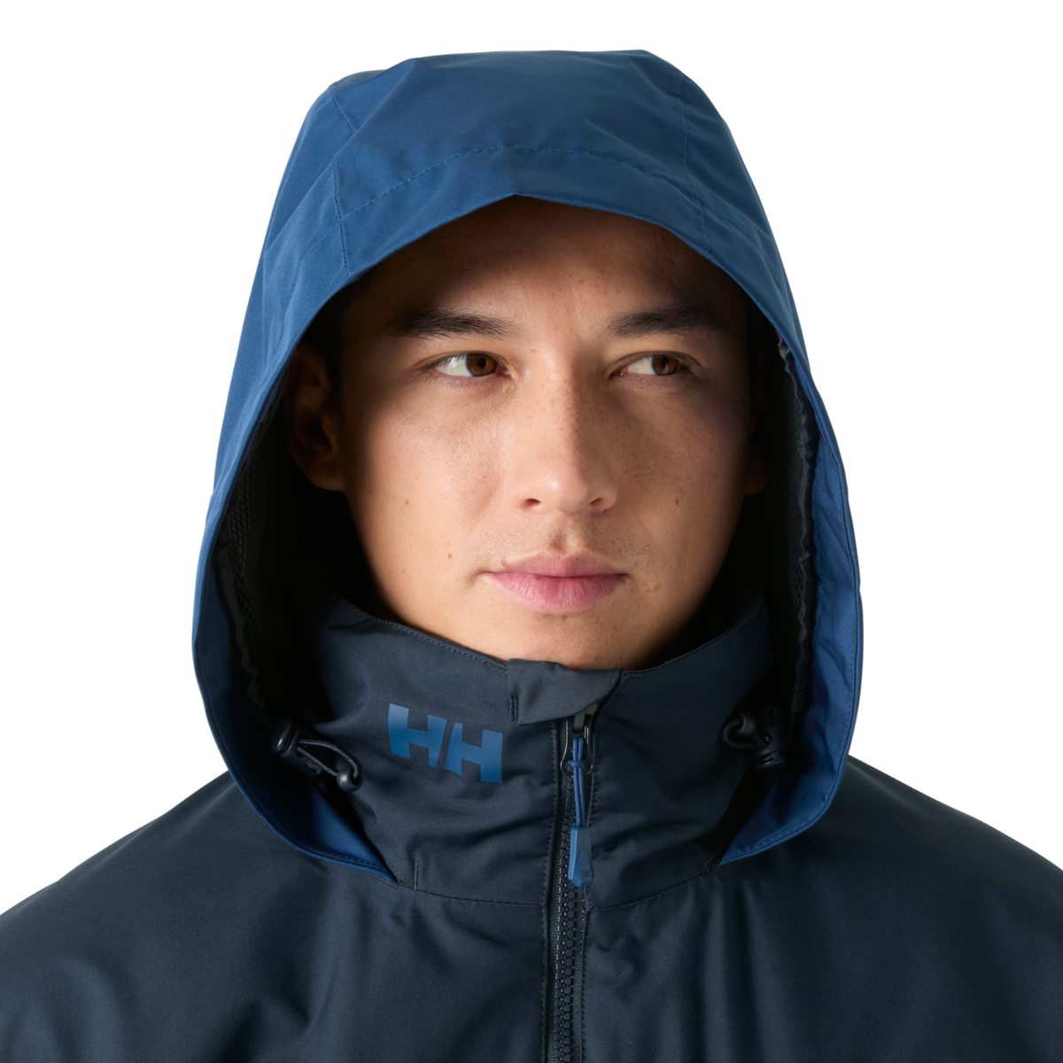 Helly Hansen Men's Crew Pile 2L HT Hooded Waterproof Insulated Jacket Dark Blue 507 34526