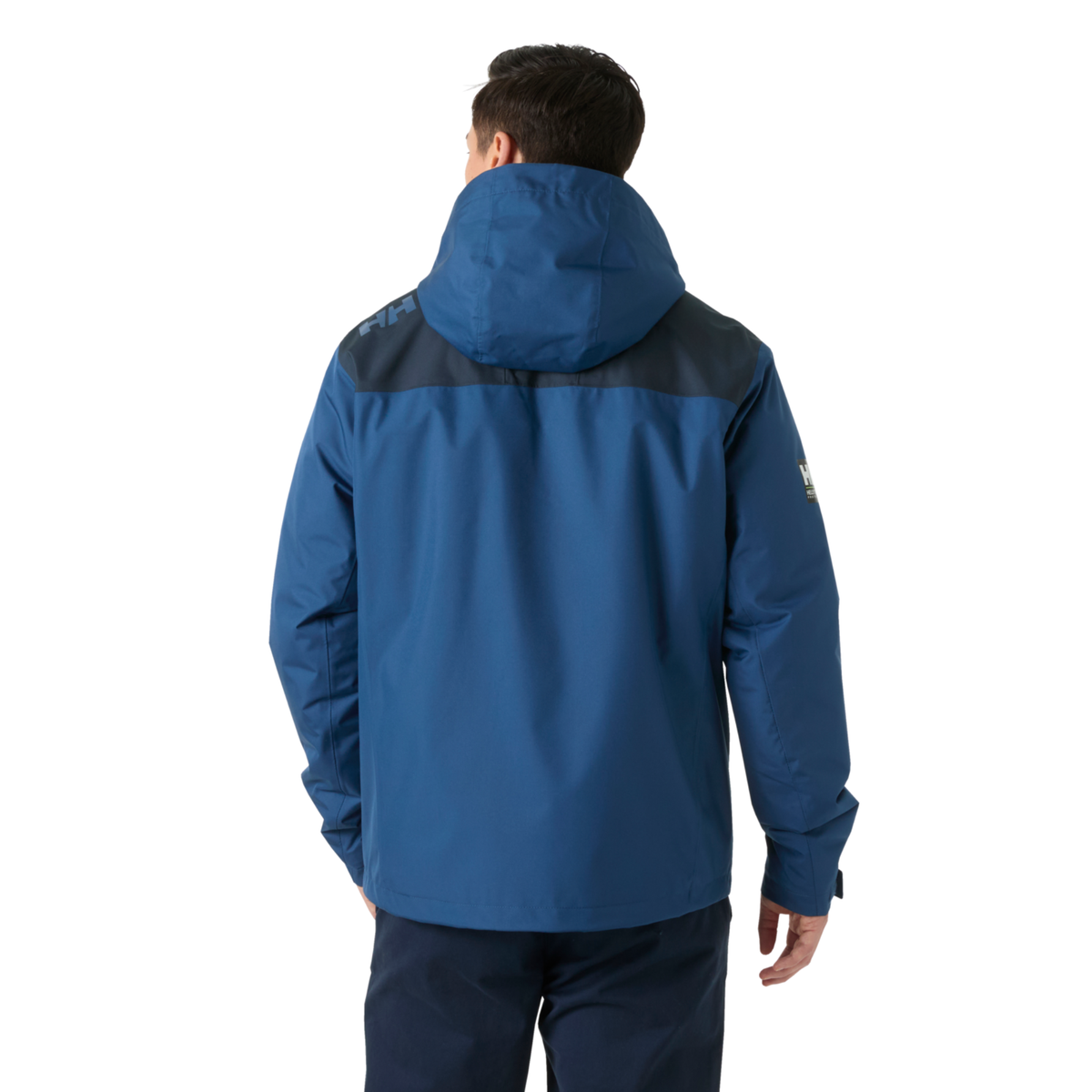 Helly Hansen Men's Crew Pile 2L HT Hooded Waterproof Insulated Jacket Dark Blue 507 34526
