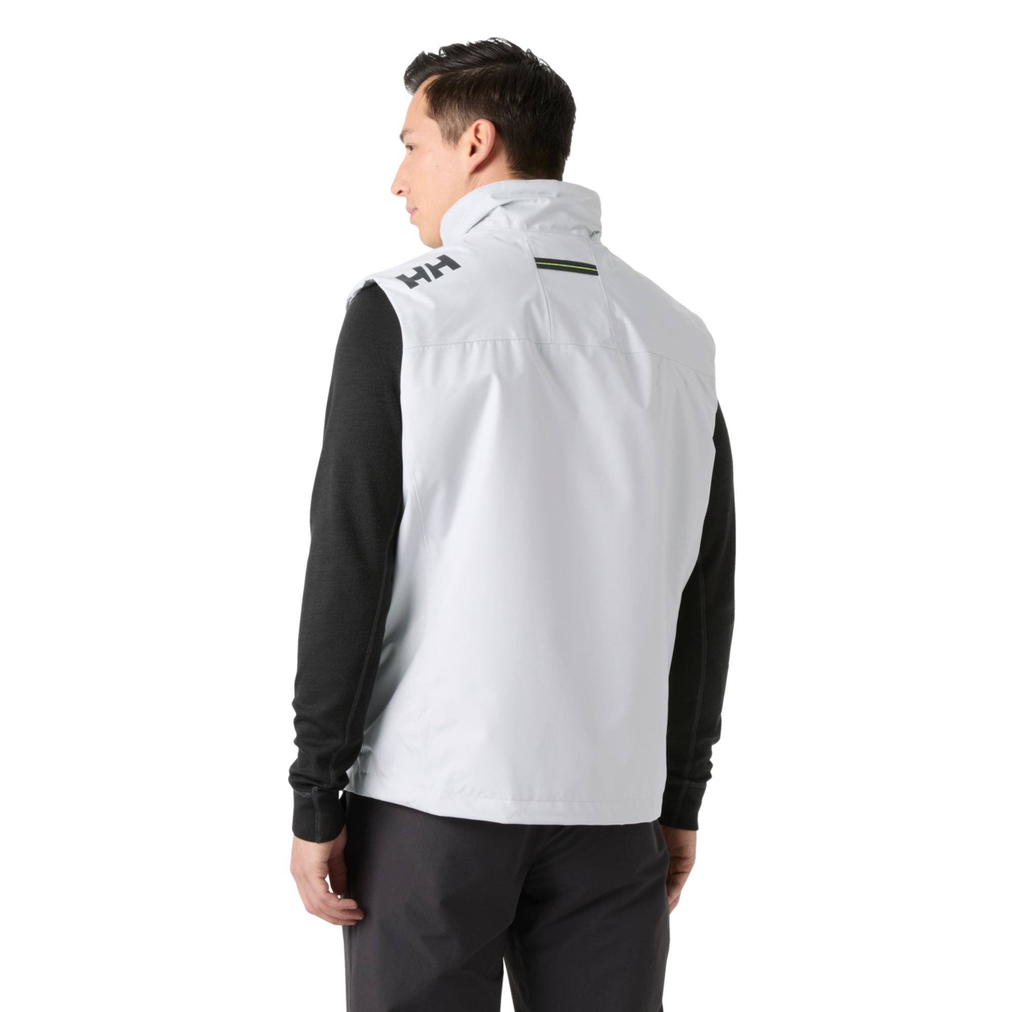 Helly Hansen Men's Crew Pile Waterproof Insulated Vest Grey Fog 853 34609