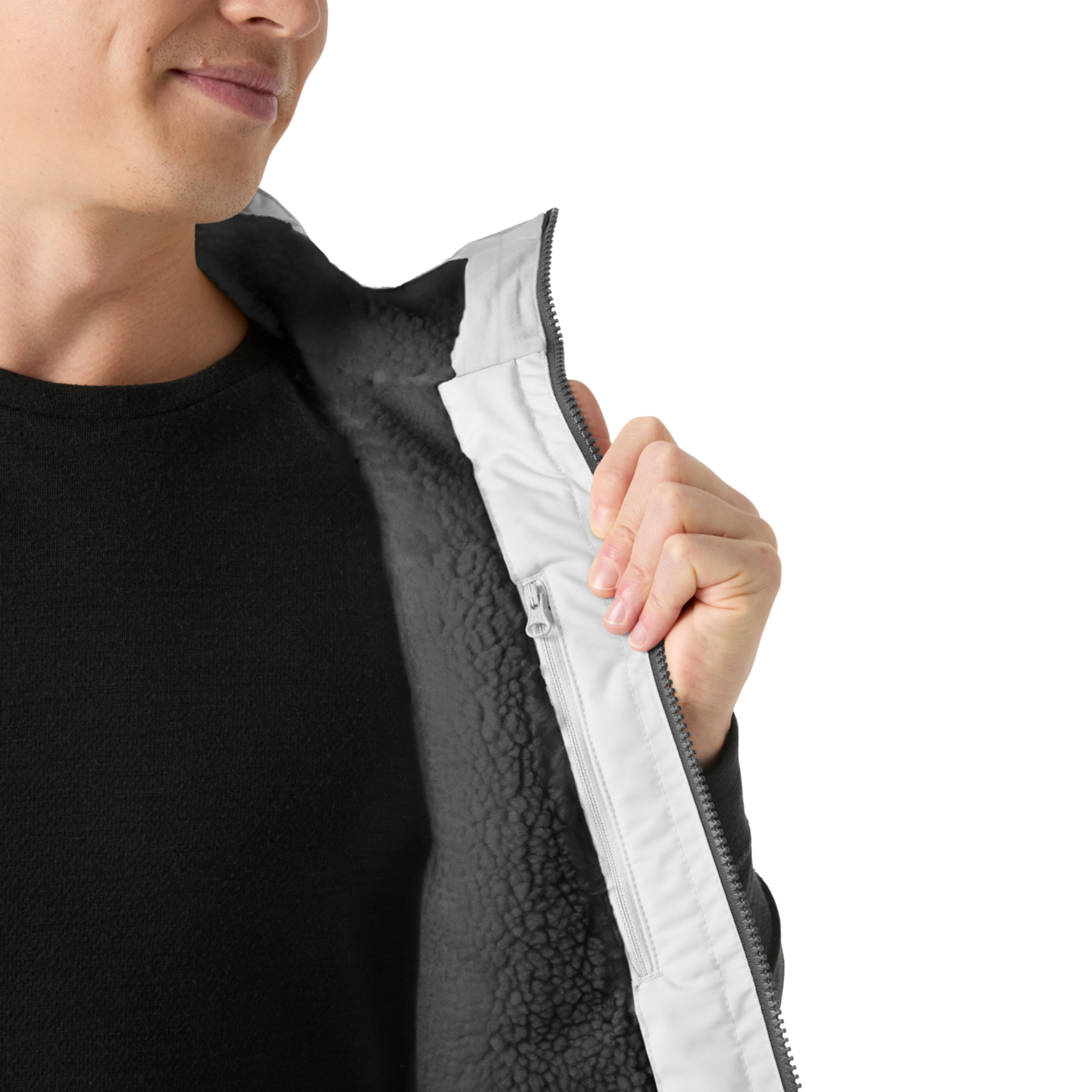 Helly Hansen Men's Crew Pile Waterproof Insulated Vest Grey Fog 853 34609