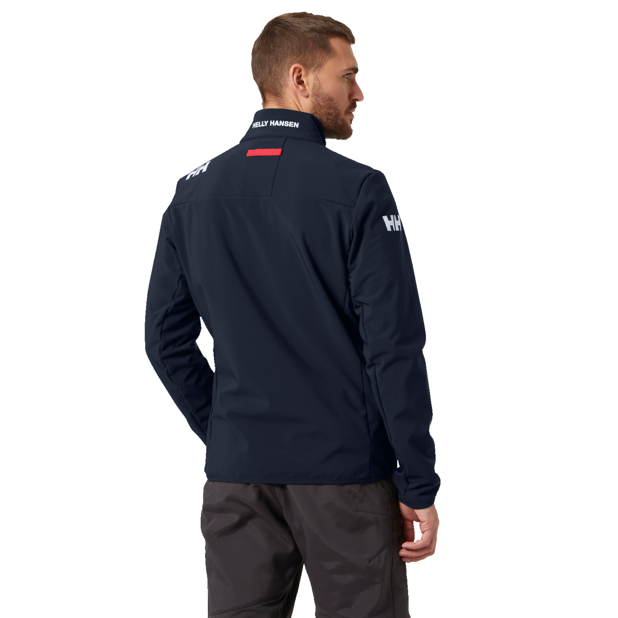 Helly Hansen Men's Crew Softshell Full Zip Jacket 2.0 Navy 597 30223