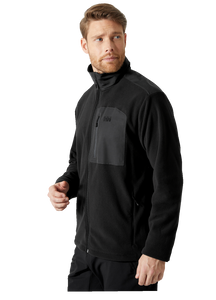 Helly Hansen Men's Daybreaker Block Full Zip Fleece (Black)