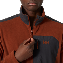 Load image into Gallery viewer, Helly Hansen Men&#39;s Daybreaker Block Full Zip Fleece (Iron Oxide)
