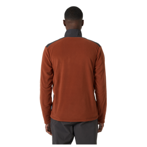 Helly Hansen Men's Daybreaker Block Full Zip Fleece (Iron Oxide)