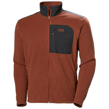 Load image into Gallery viewer, Helly Hansen Men&#39;s Daybreaker Block Full Zip Fleece (Iron Oxide)
