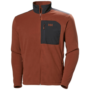 Helly Hansen Men's Daybreaker Block Full Zip Fleece (Iron Oxide)