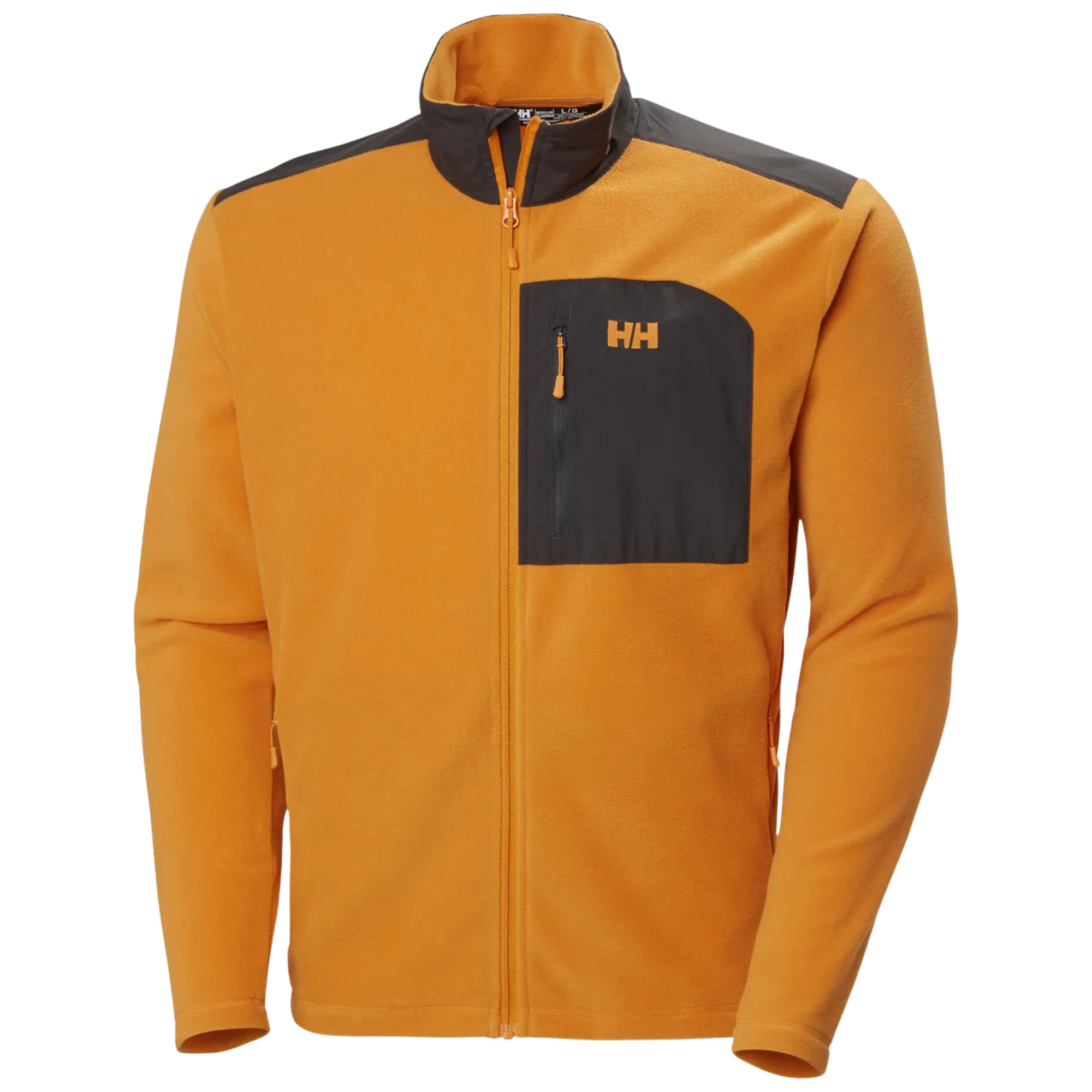 Helly Hansen Men's Daybreaker Block Full Zip Fleece (Mustard)