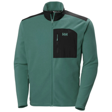 Load image into Gallery viewer, Helly Hansen Men's Daybreaker Block Full Zip Fleece (Opal Green)

