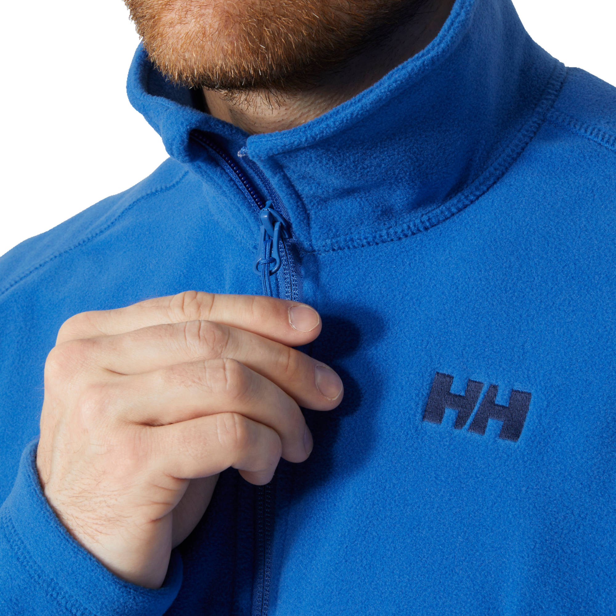 Helly Hansen Men's Daybreaker Full Zip Polartec Fleece Jacket Cobalt 2.0 543 51598