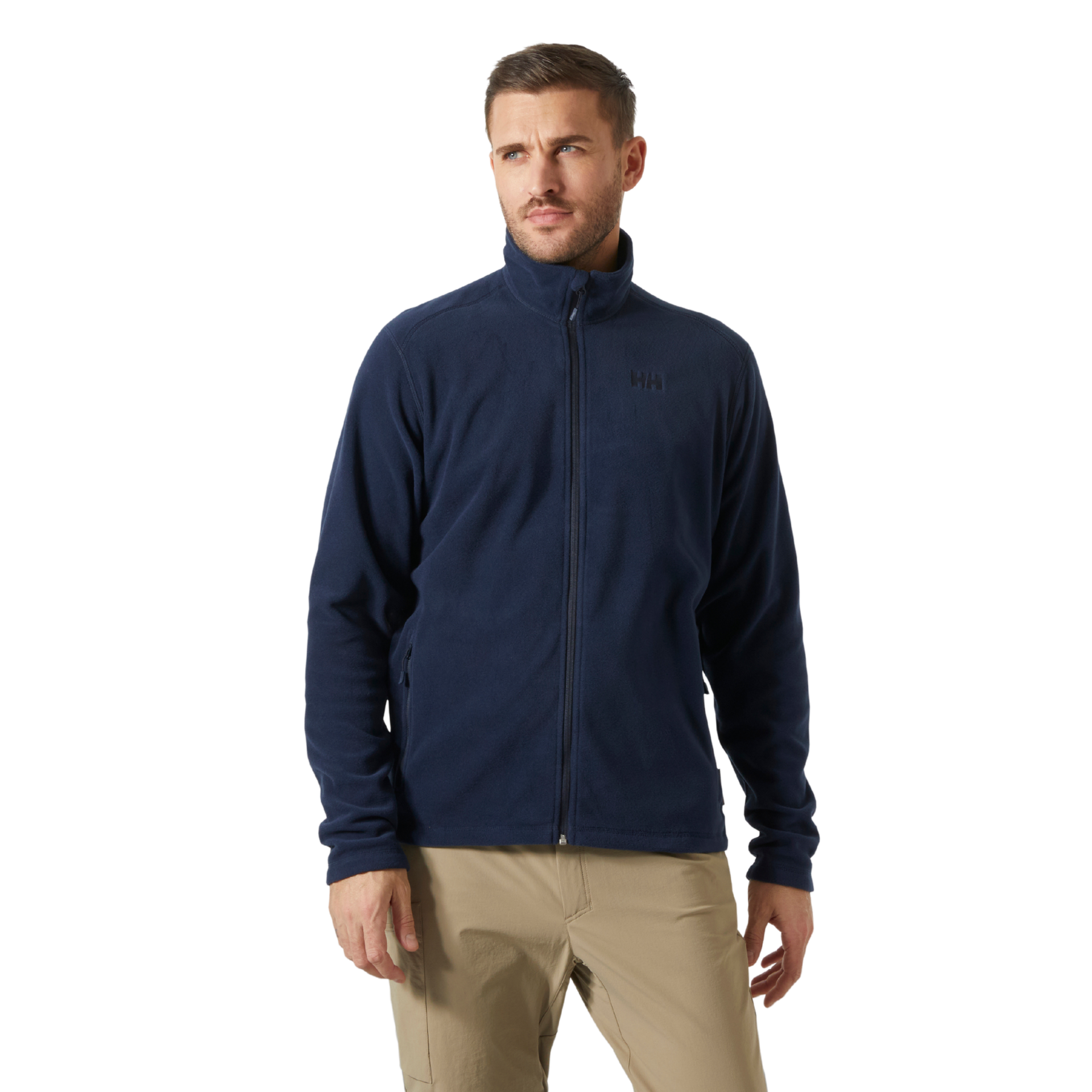 Helly Hansen Men's Daybreaker Polartec Full Zip Fleece (Navy)