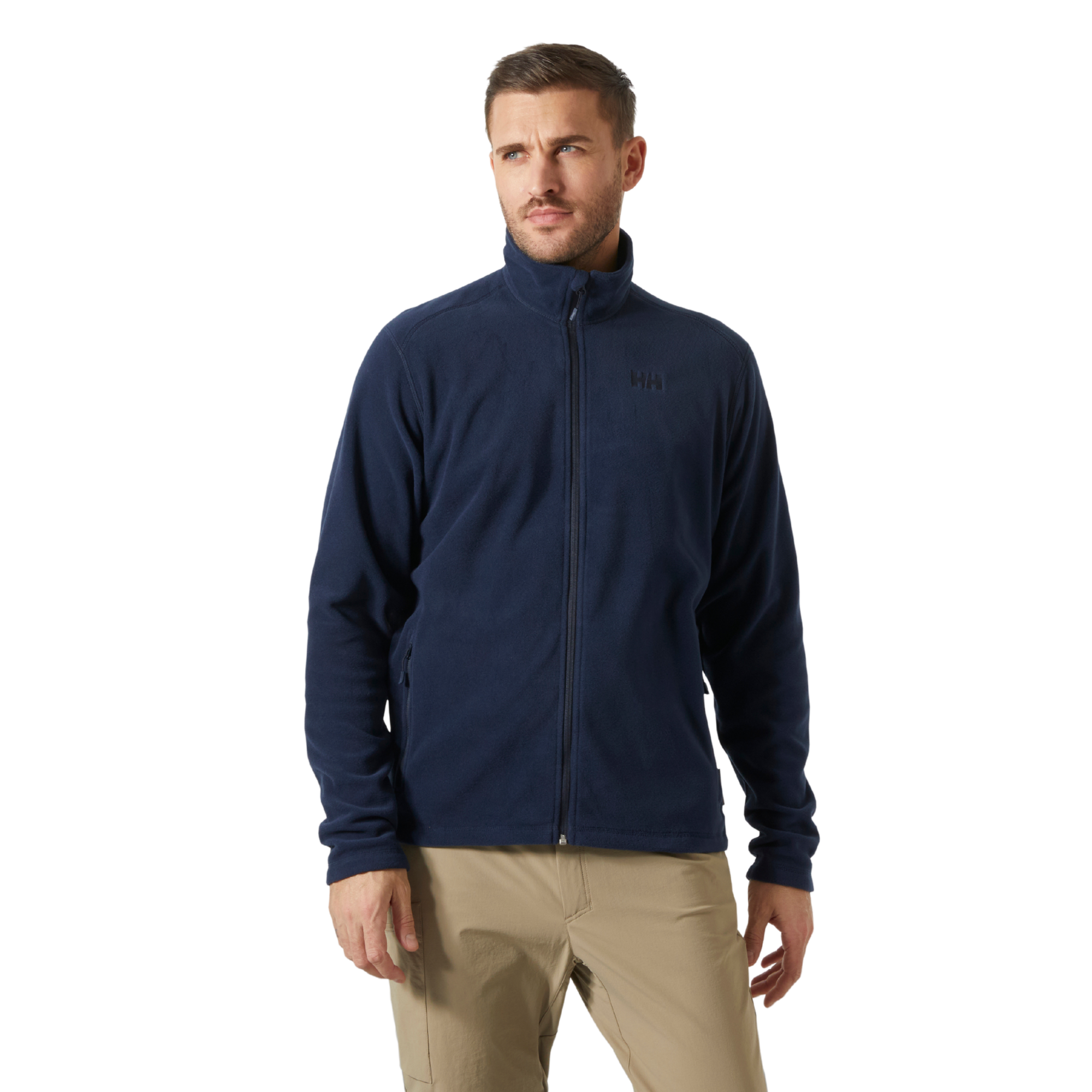 Helly Hansen Men's Daybreaker Polartec Full Zip Fleece (Navy)