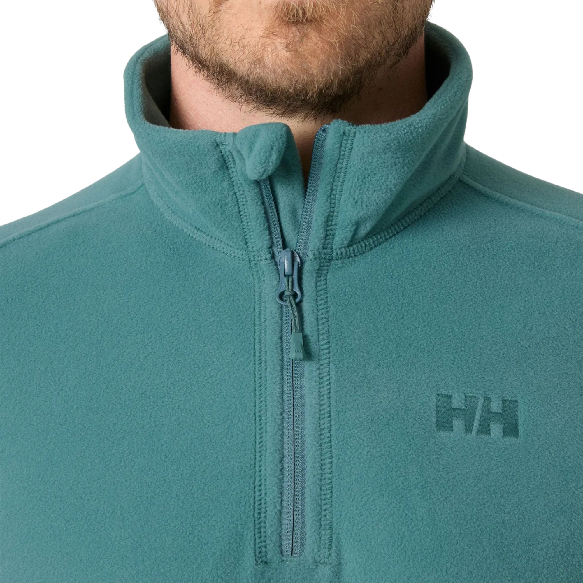 Helly Hansen Men's Daybreaker Half Zip Fleece Top Opal Green 494 50844