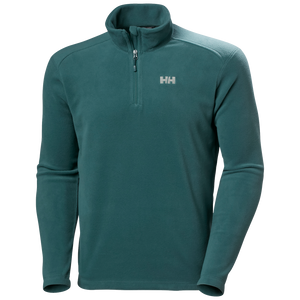 Helly Hansen Men's Daybreaker Half Zip Polartec Fleece Top (Dark Creek)