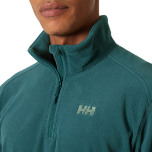 Helly Hansen Men's Daybreaker Half Zip Polartec Fleece Top (Dark Creek)