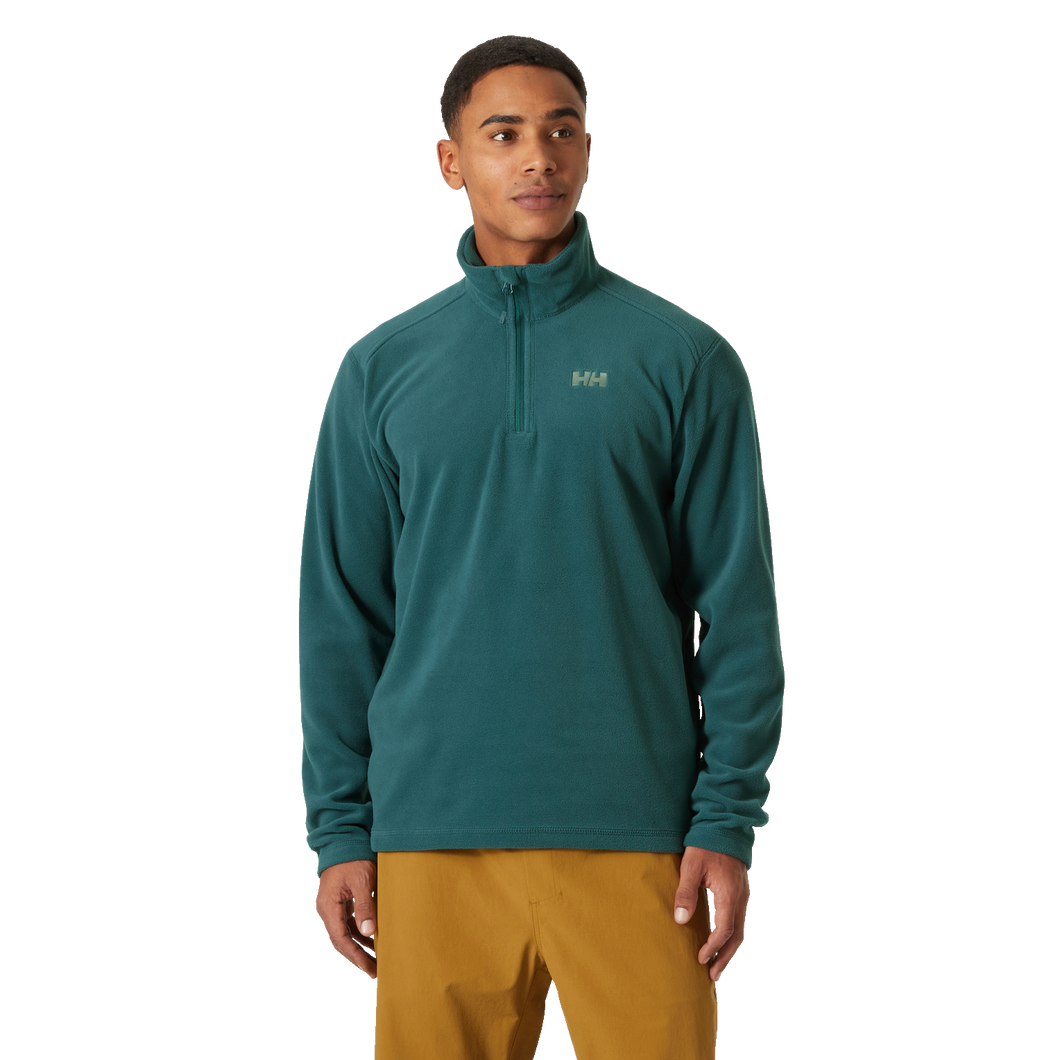 Helly Hansen Men's Daybreaker Half Zip Polartec Fleece Top (Dark Creek)