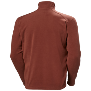 Helly Hansen Men's Daybreaker Half Zip Polartec Fleece Top (Iron Oxide)