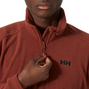 Helly Hansen Men's Daybreaker Half Zip Polartec Fleece Top (Iron Oxide)