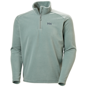Helly Hansen Men's Daybreaker Half Zip Polartec Fleece Top (Grey Cactus)