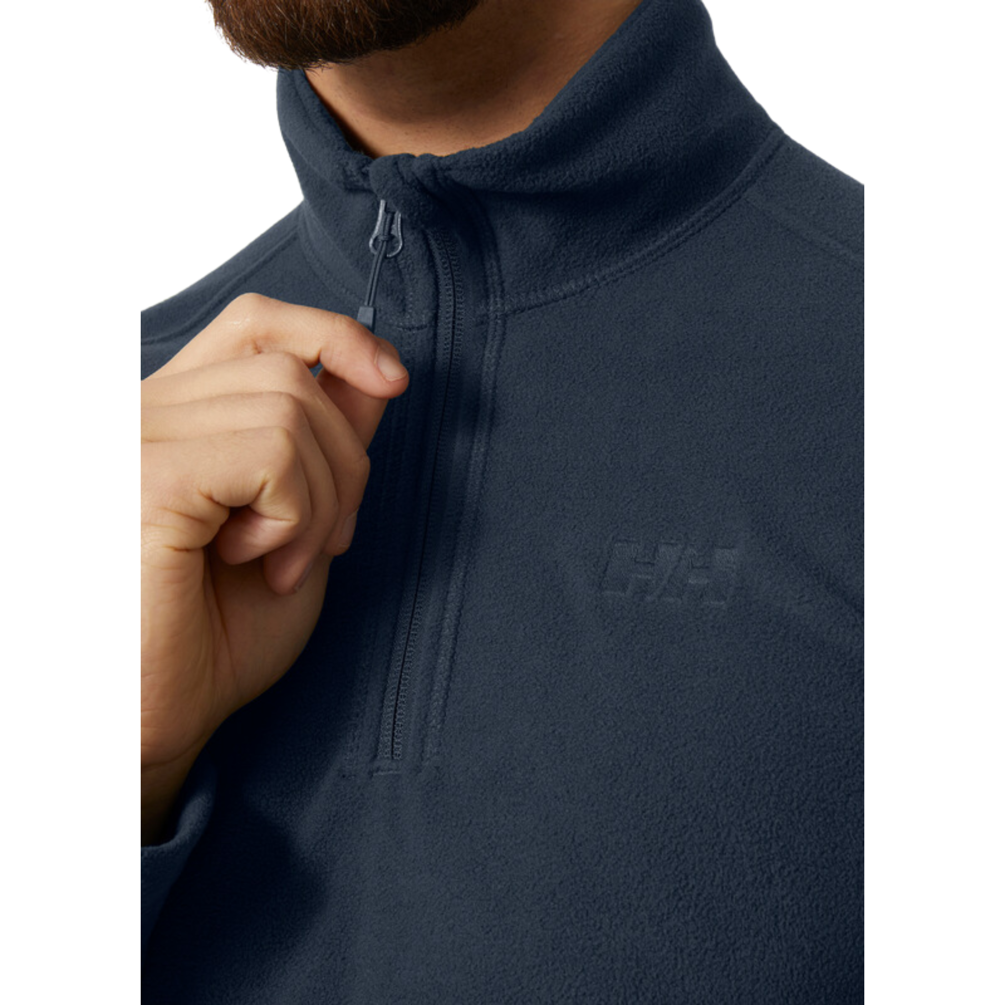 Helly Hansen Men's Daybreaker Polartec Half Zip Fleece Top (Navy)