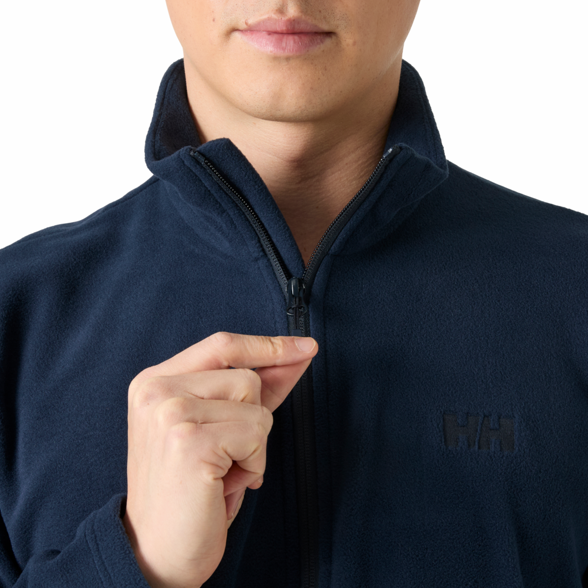 Helly Hansen Men's Daybreaker Polartec Full Zip Fleece Jacket Navy 597 48281
