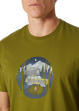 Load image into Gallery viewer, Helly Hansen Men&#39;s F2F Organic Cotton Tee 2.0 (Olive Green)
