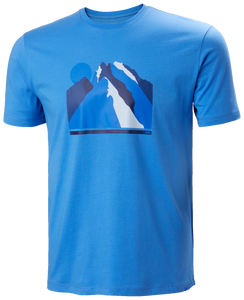 Helly Hansen Men's F2F Organic Cotton Tee 2.0 (Ultra Blue)