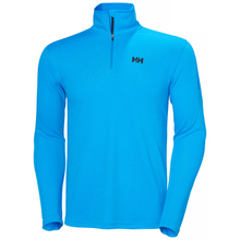 Load image into Gallery viewer, Helly Hansen Men&#39;s HP Half Zip Pullover 2.0 Fleece Top (Cyan)
