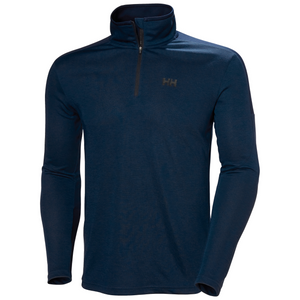 Helly Hansen Men's HP Half Zip Pullover 2.0 Fleece Top (Navy)