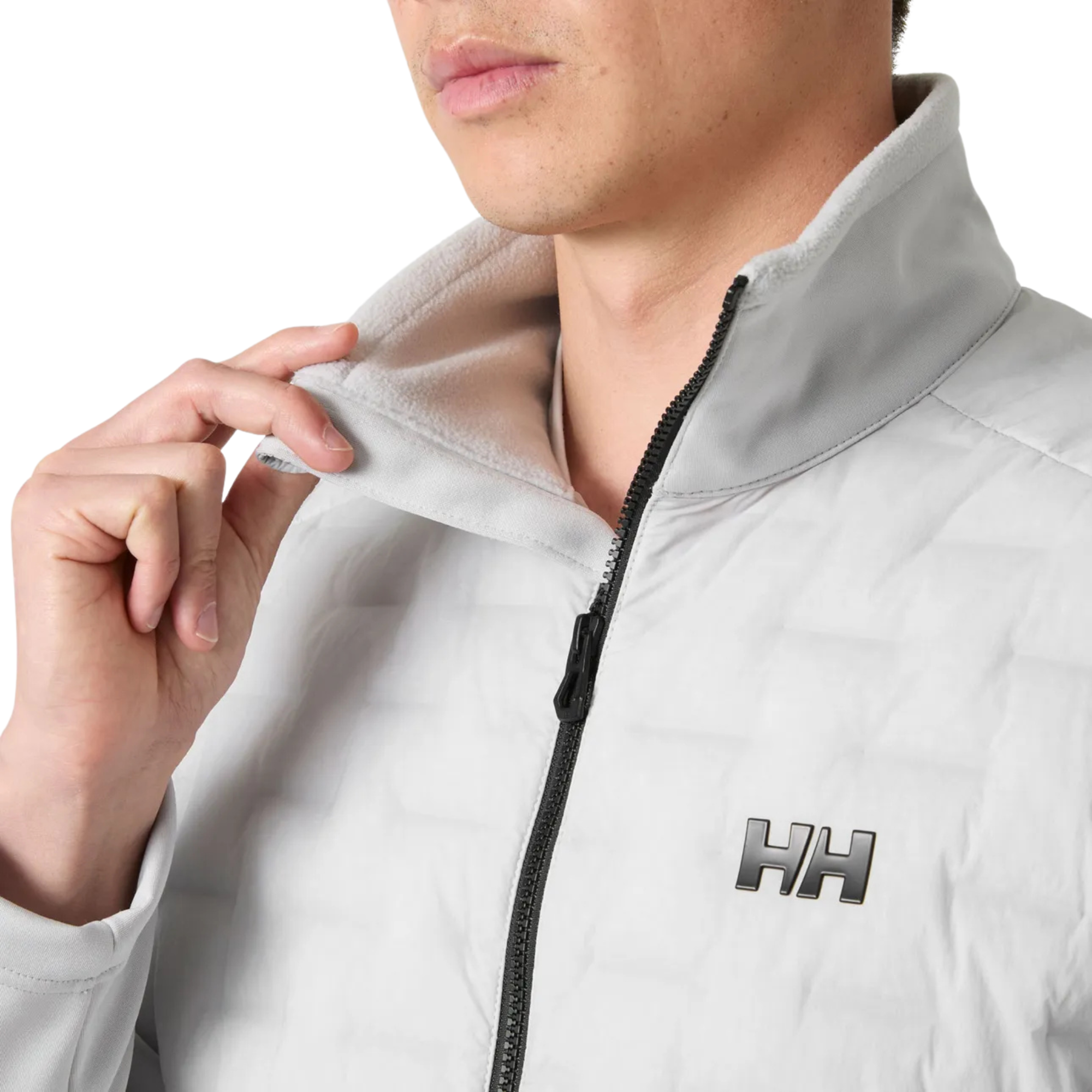 Helly Hansen Men's HP Hybrid Stretch Insulated Jacket (Grey Fog)
