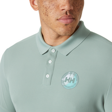 Load image into Gallery viewer, Helly Hansen Men&#39;s HP Race Polo Shirt 2.0 (Eucalyptus)
