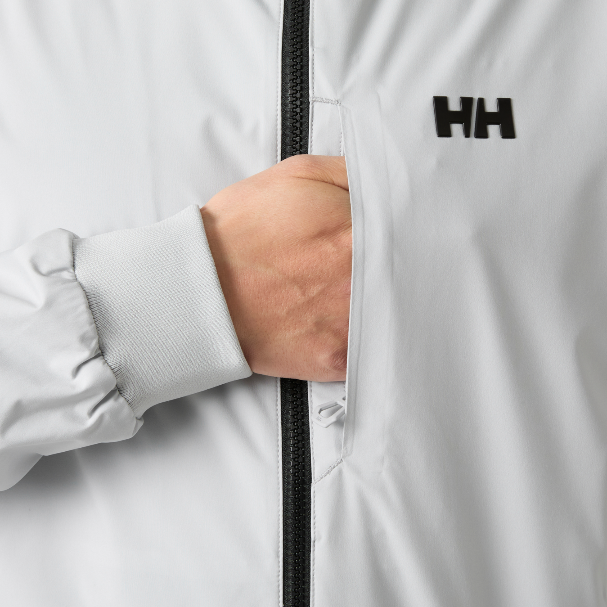 Helly Hansen Men's HP Racing 3.0 Waterproof Bomber Jacket (Grey Fog)