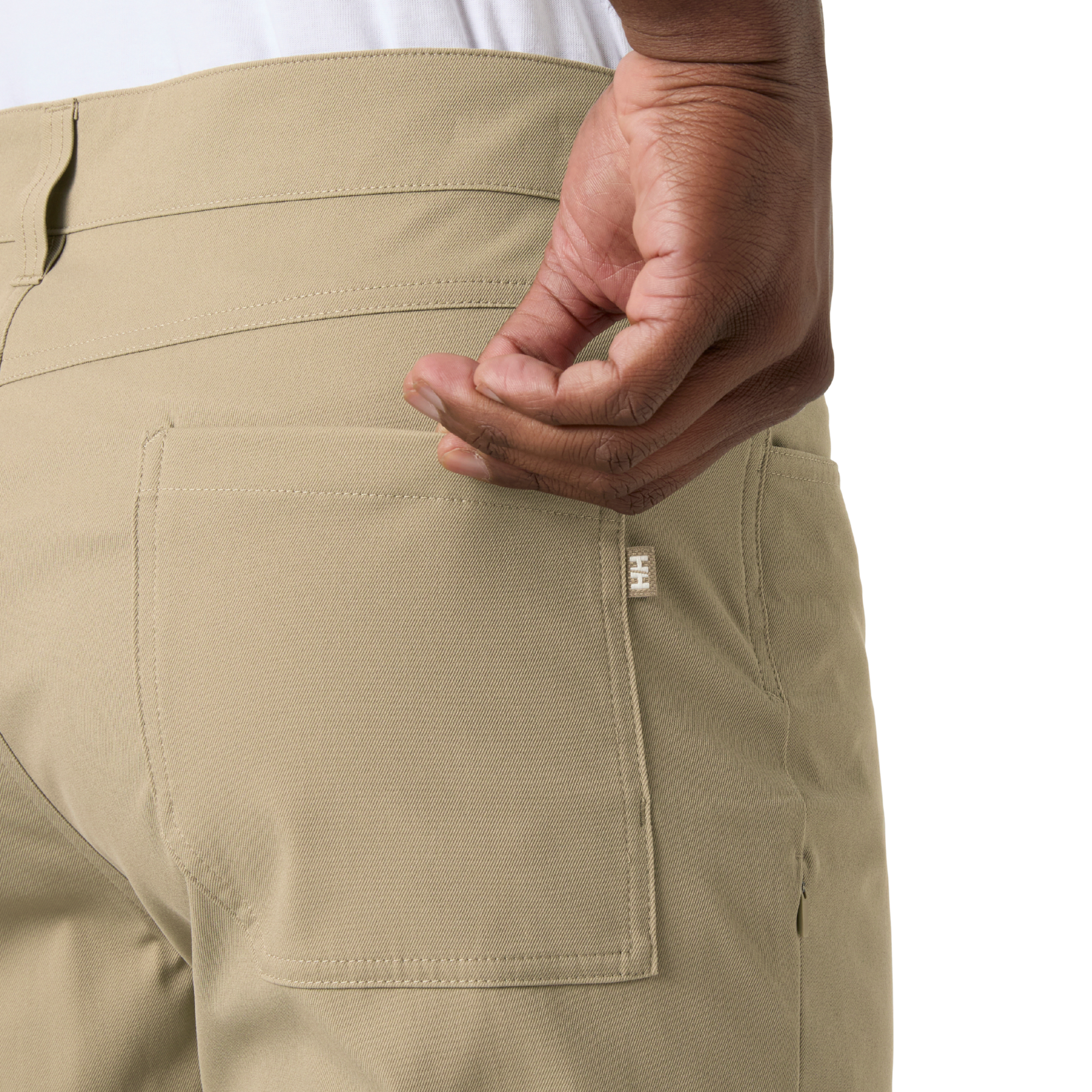 Helly Hansen Men's Holmen 5 Pocket Shorts (Pebble)(8in)