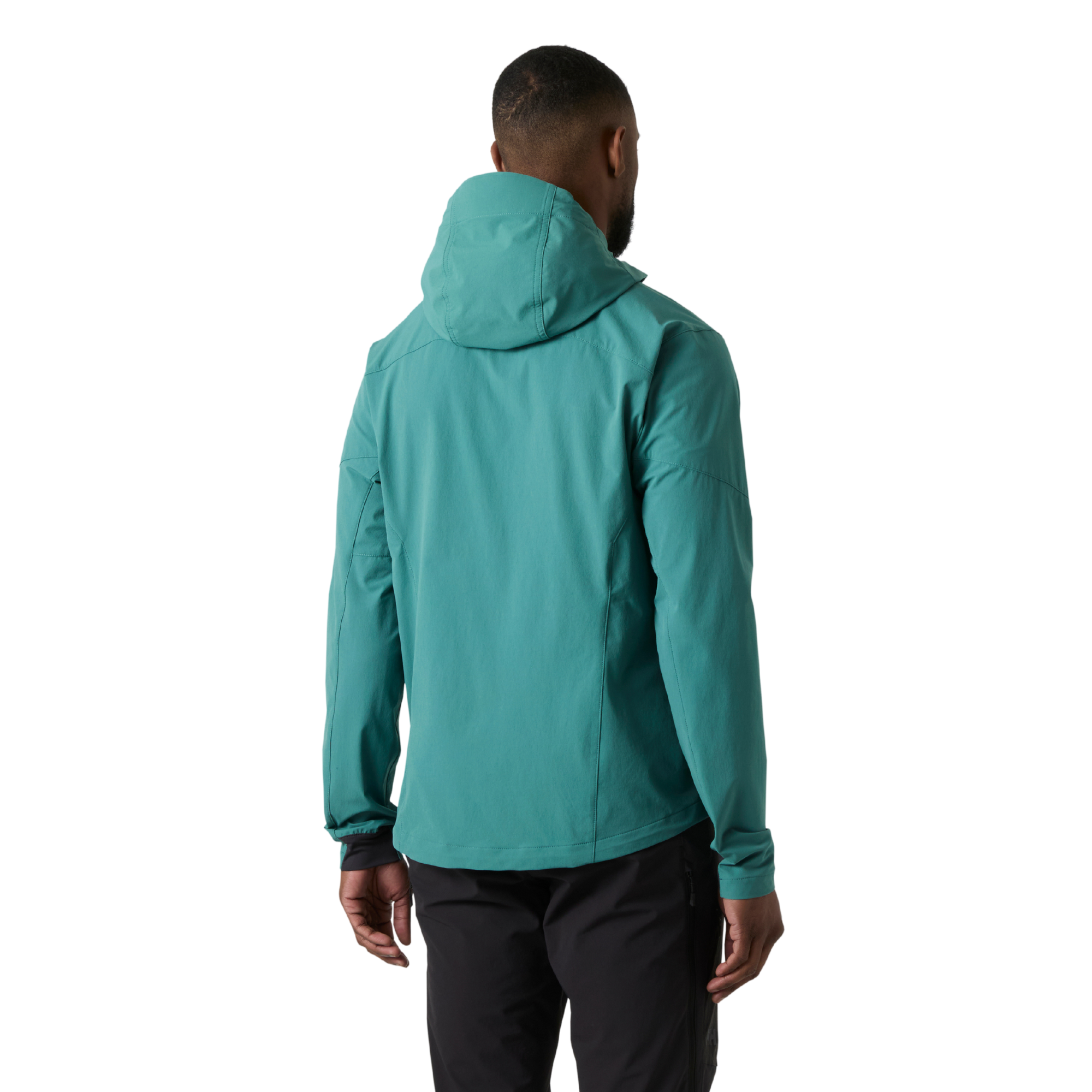 Helly Hansen Men's Hooded Blaze Softshell Jacket (Opal Green)