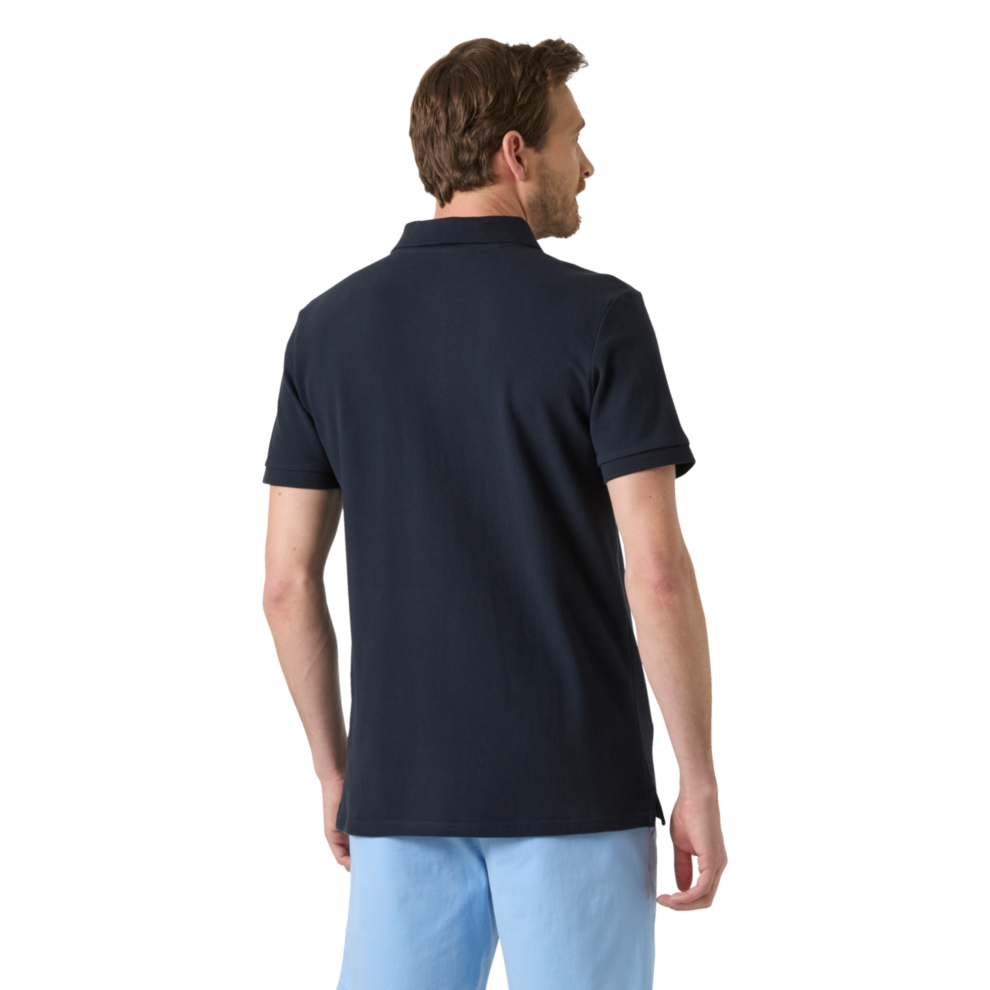 Helly Hansen Men's Hudson Short Sleeve Polo Shirt (Navy)