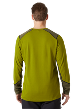 Load image into Gallery viewer, Helly Hansen Men&#39;s Lifa Active Crew Neck Long Sleeve Base Layer Top (Olive Green)
