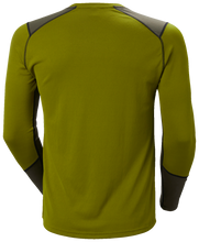 Load image into Gallery viewer, Helly Hansen Men&#39;s Lifa Active Crew Neck Long Sleeve Base Layer Top (Olive Green)
